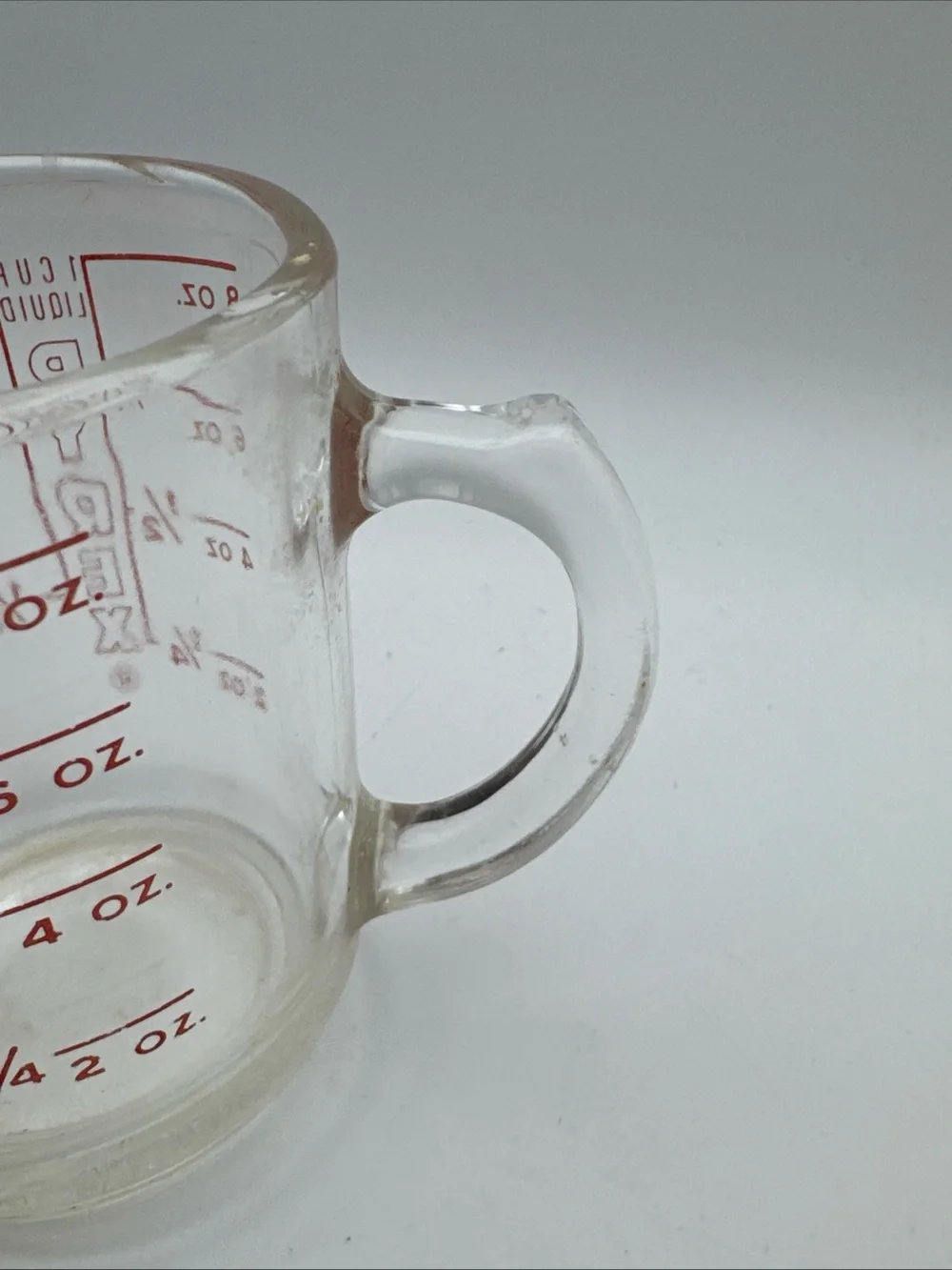 Vintage PYREX 1 Cup Liquid 8 oz Measuring Cup 508 D Handle